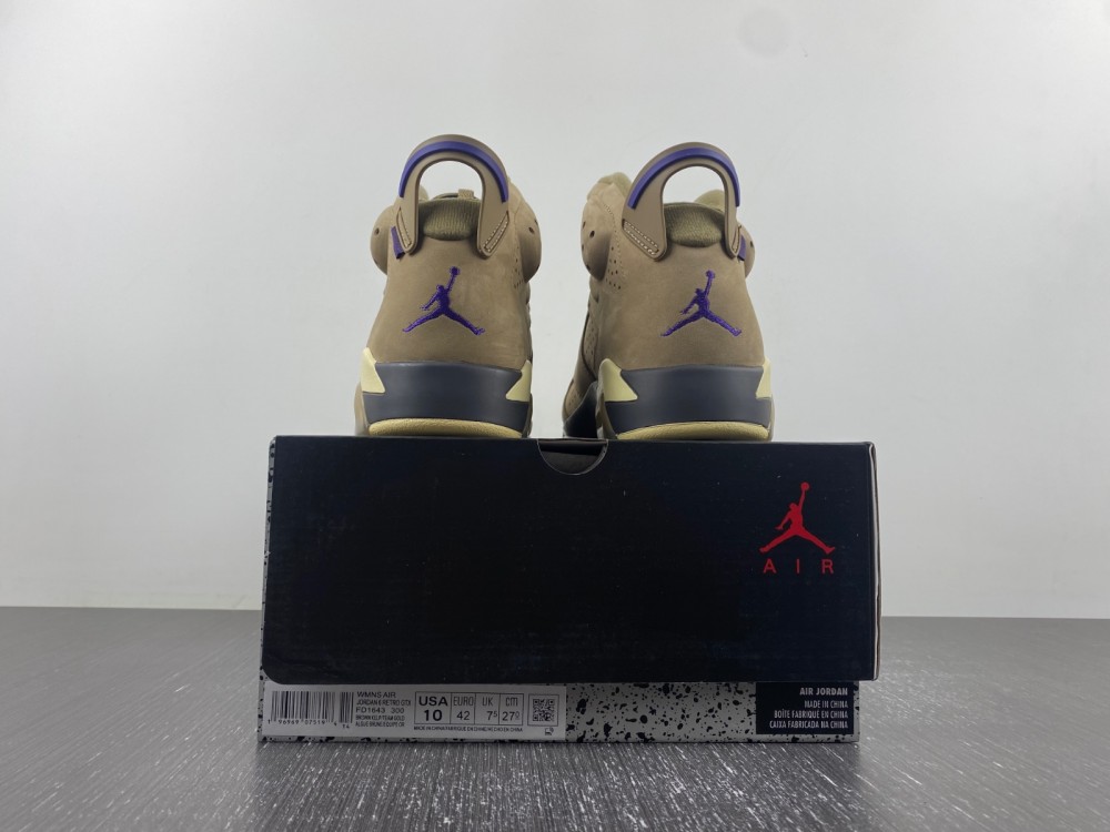 Air Jordan 6 Retro Gore Tex Brown Kelp Fd1643 300 14 - www.kickbulk.co