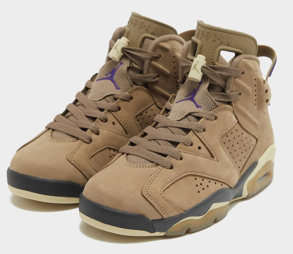 Air Jordan 6 Retro Gore Tex Brown Kelp Fd1643 300 3 - www.kickbulk.co