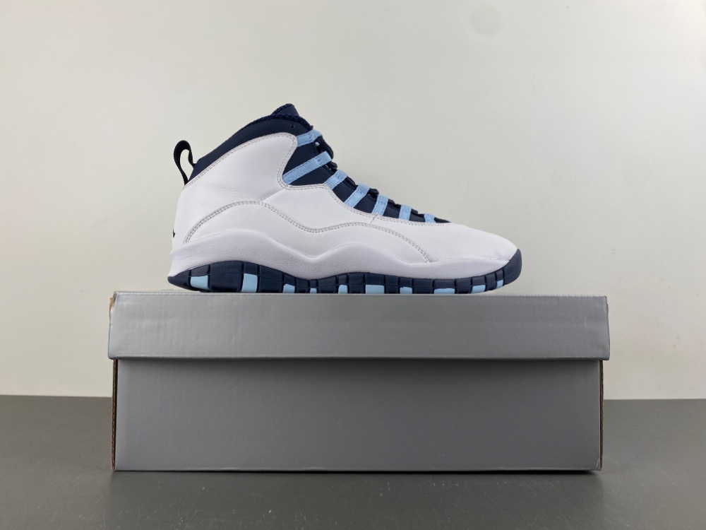 Air Jordan 10 Retro Ice Blue 2005 310805 141 9 - www.kickbulk.co
