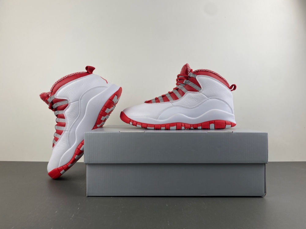 Air Jordan 10 Retro Red Steel 2005 310805 161 10 - www.kickbulk.co
