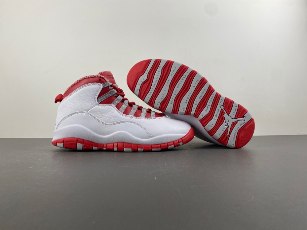Air Jordan 10 Retro Red Steel 2005 310805 161 5 - www.kickbulk.co