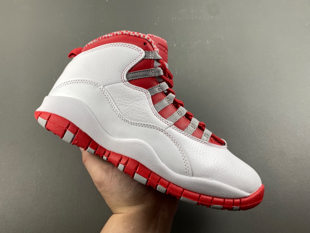Air Jordan 10 Retro Red Steel 2005 310805 161 8 - www.kickbulk.co