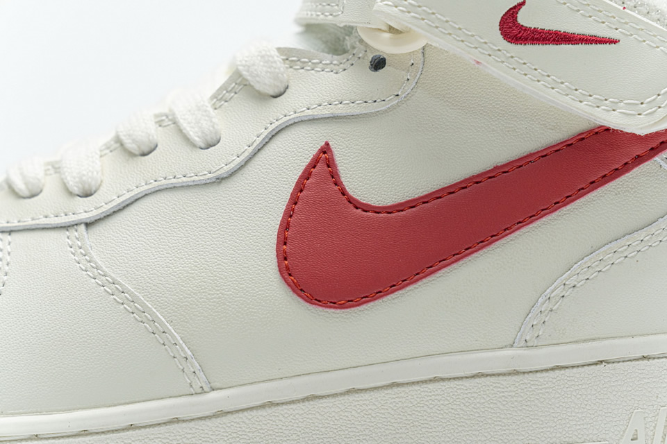 Nike Air Force 1 Mid 07 Sail University Red 315123 126 14 - www.kickbulk.co