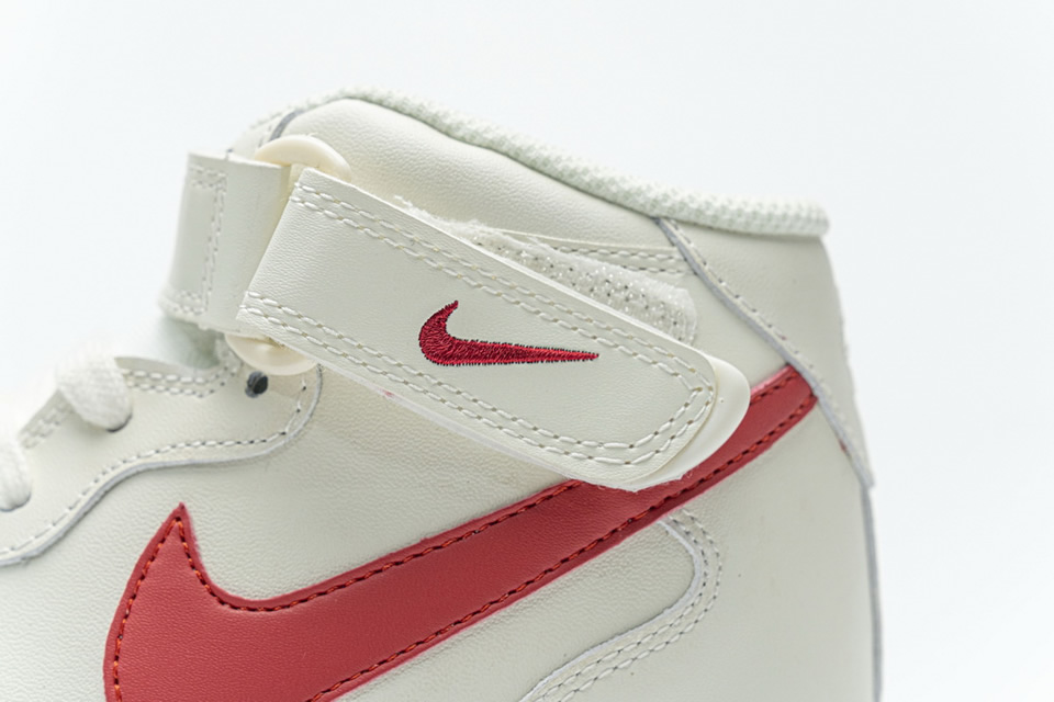 Nike Air Force 1 Mid 07 Sail University Red 315123 126 15 - www.kickbulk.co