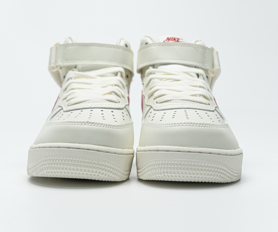 Nike Air Force 1 Mid 07 Sail University Red 315123 126 6 - www.kickbulk.co