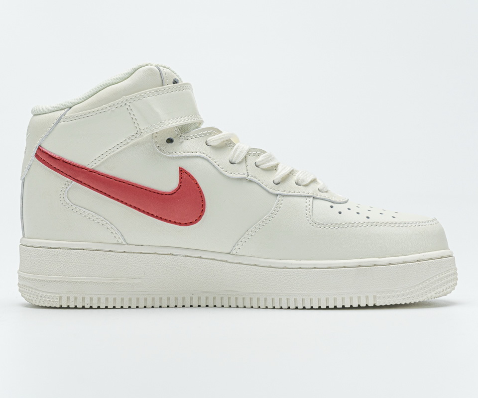 Nike Air Force 1 Mid 07 Sail University Red 315123 126 8 - www.kickbulk.co