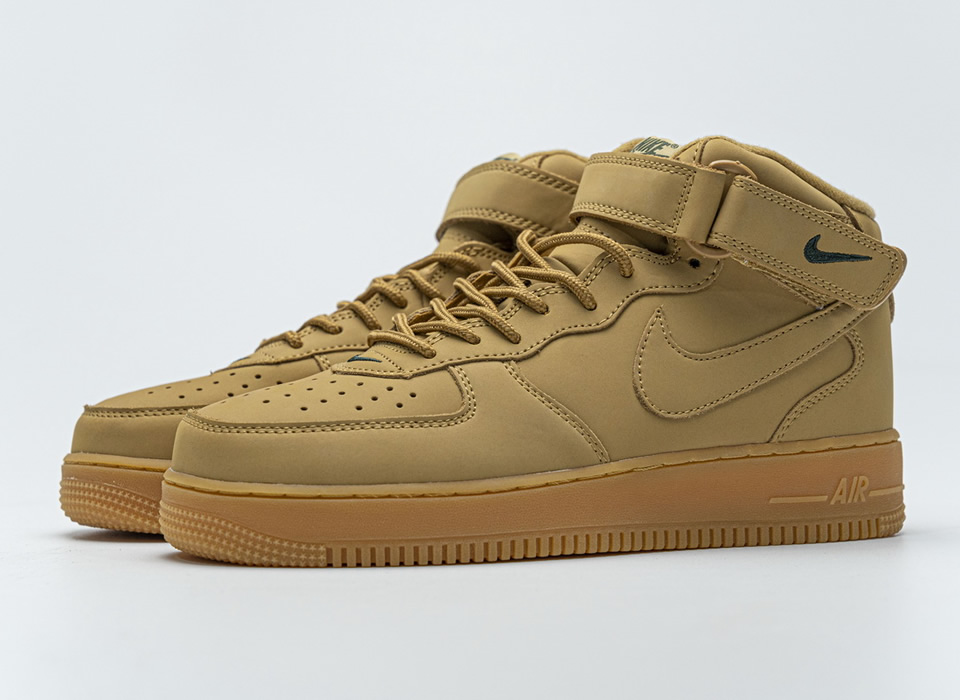 Nike Air Force 1 Mid 07 Prm Qs Flax 715889 200 4 - www.kickbulk.co