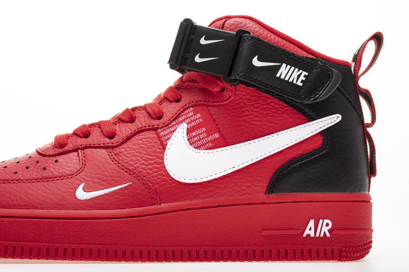 Nike Air Force 1 Low 07 Lv8 Red 804609 605 10 - www.kickbulk.co