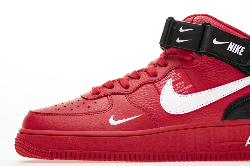 Nike Air Force 1 Low 07 Lv8 Red 804609 605 9 - www.kickbulk.co