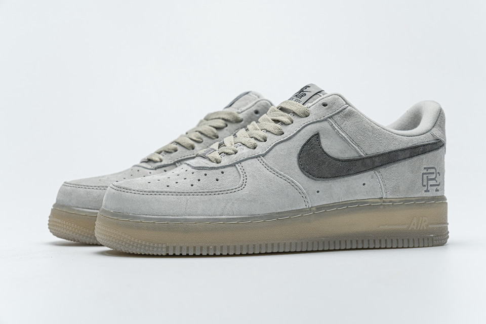 Reigning Champ Nike Air Force 1 Low Suede Light Grey Aa1117 118 8 - www.kickbulk.co