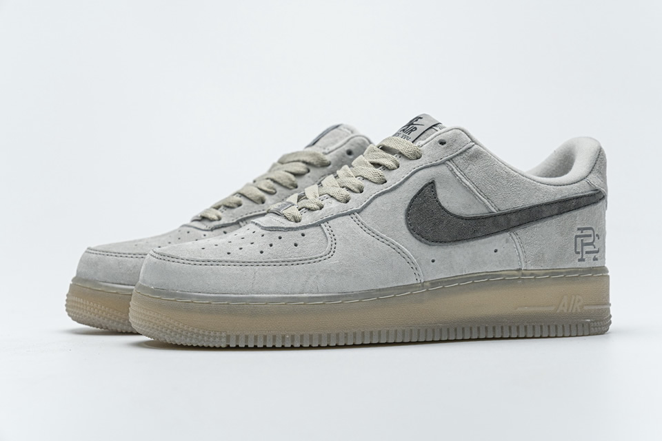 Reigning Champ Nike Air Force 1 Low Suede Light Grey Aa1117 118 8 - www.kickbulk.co