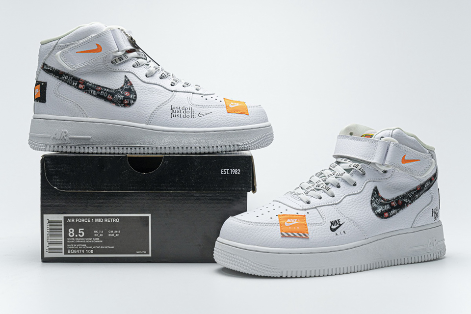 Nike Air Force 1 Mid 07 Just Do It Bq6474 100 3 - www.kickbulk.co