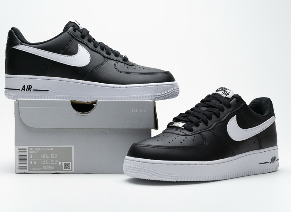 Nike Air Force 1 Low 07 Black Cj0952 001 4 - www.kickbulk.co