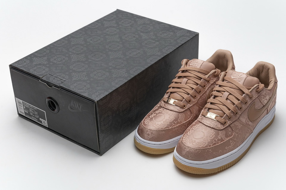 Clot Nike Air Force 1 Low Rose Gold Cj5290 600 4 - www.kickbulk.co