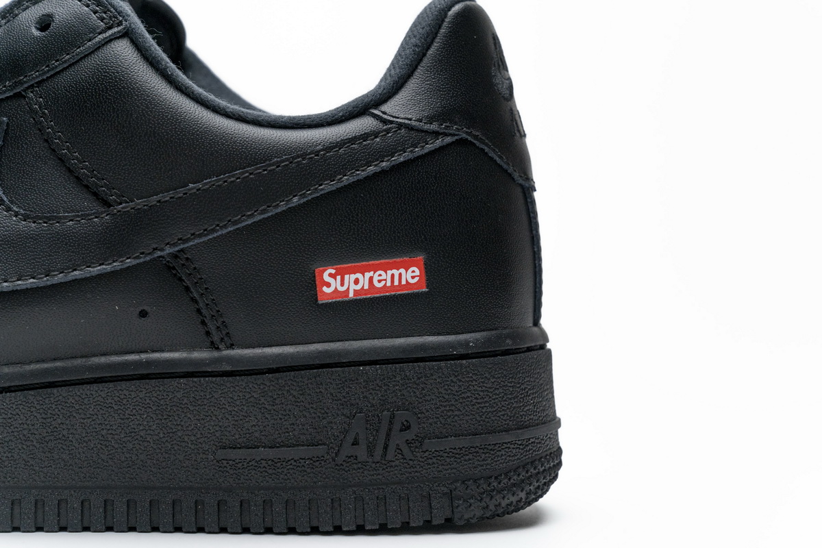 Supreme x Nike Air Force 1 Low Black CU9225-001 