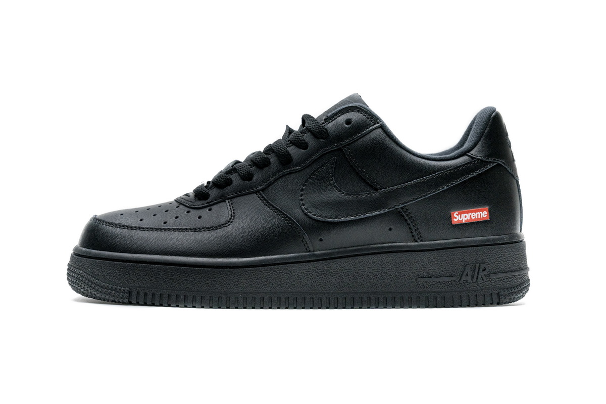 Supreme X Nike Air Force 1 Low Box Logo Black Cu9225 001 8 - www.kickbulk.co