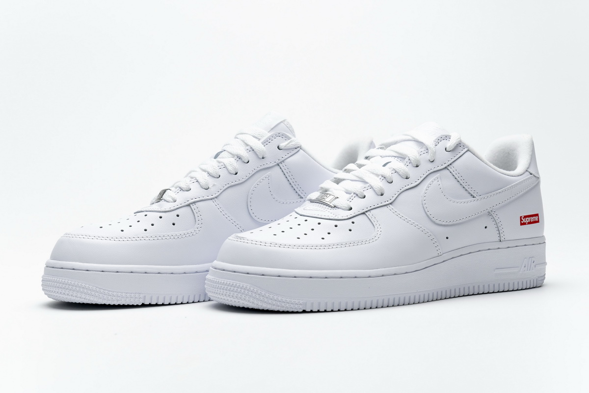 Supreme X Nike Air Force 1 Low Box Logo White Cu9225 100 14 - www.kickbulk.co