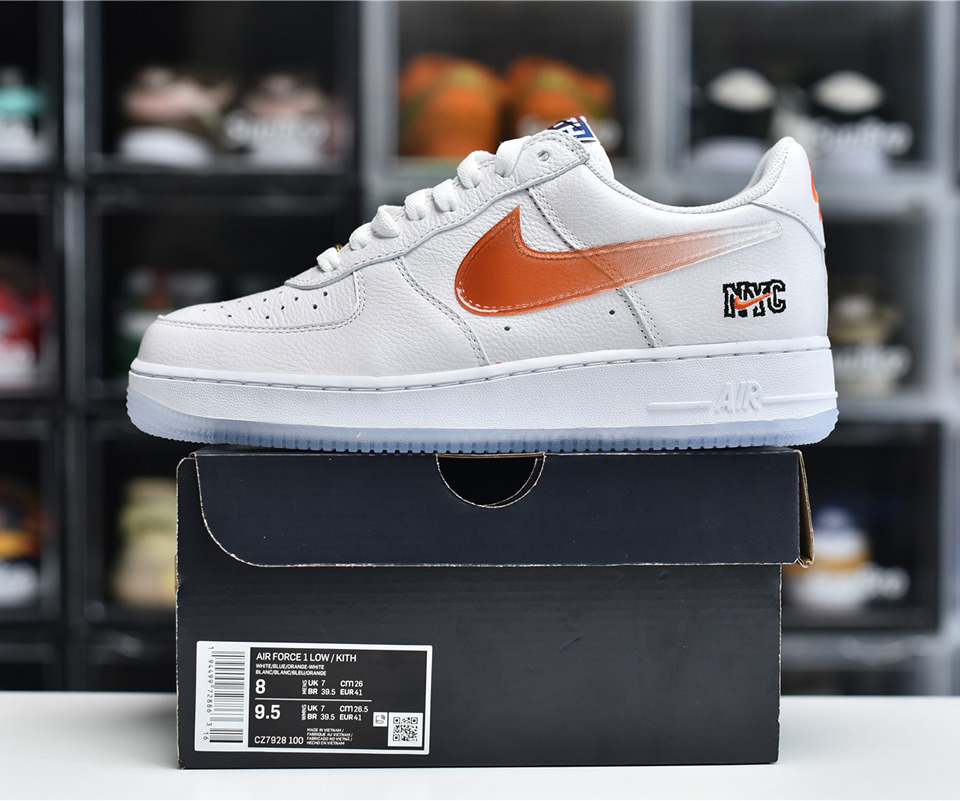 Nike Air Force 1 Low Kith Knicks Away Cz7928 100 3 - www.kickbulk.co