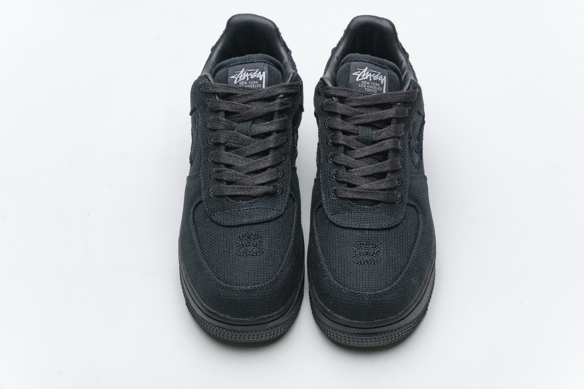 Cz9084 001 Stussy X Nike Air Force 1 Low Black 5 - www.kickbulk.co