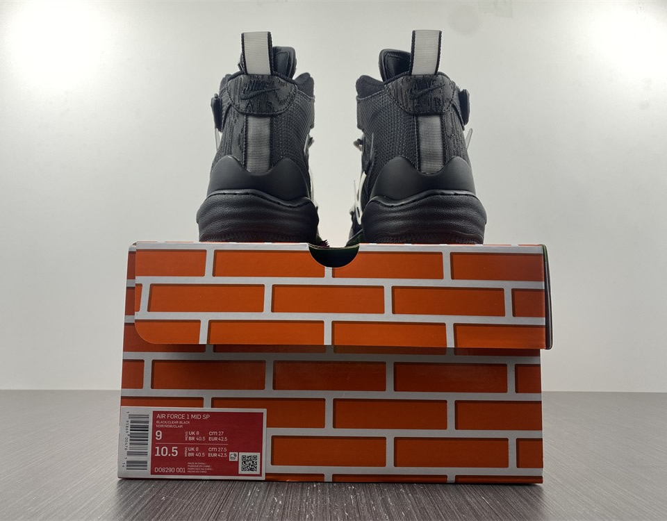 Off White Nike Air Force 1 Mid Black Do6290 001 10 - www.kickbulk.co