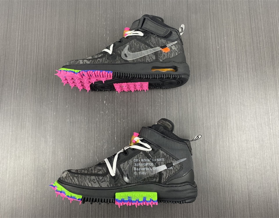 Off White Nike Air Force 1 Mid Black Do6290 001 5 - www.kickbulk.co