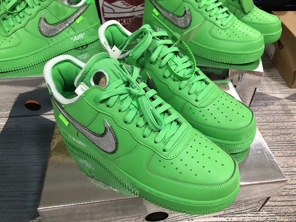 Nike Air Force 1 Low Off-White Light Green Spark - DX1419-300 – Izicop