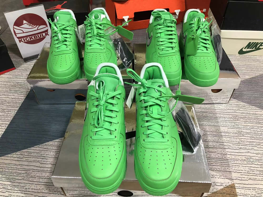 Off White Nike Air Force 1 Low Green DX1419-300 Release