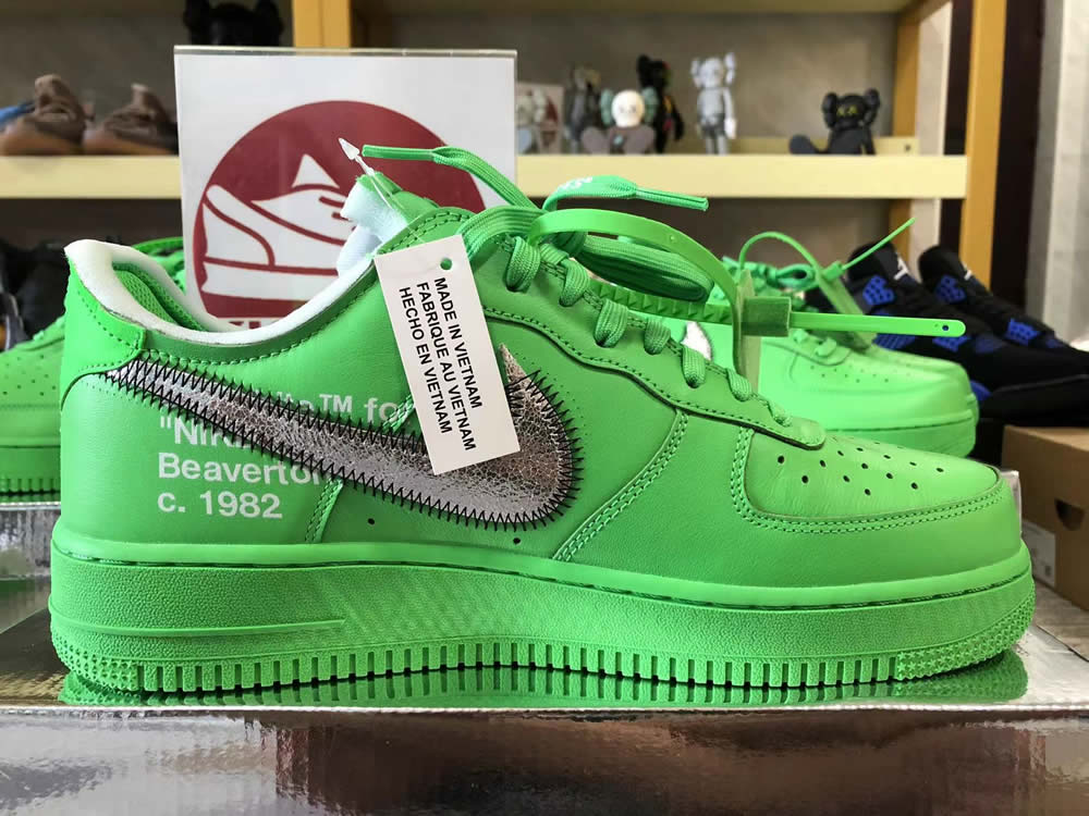 Off-White Nike Air Force 1 Green DX1419-300