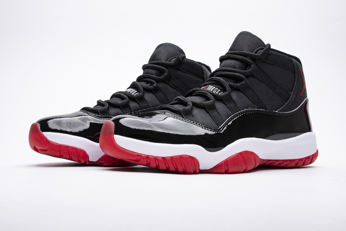 Nike Air Jordan 11 Retro Bred 2019 378037 061 11 - www.kickbulk.co