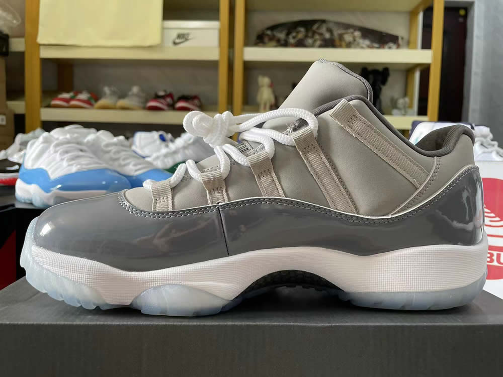 Air Jordan 11 Retro Low Cool Grey 528895 003 12 - www.kickbulk.co