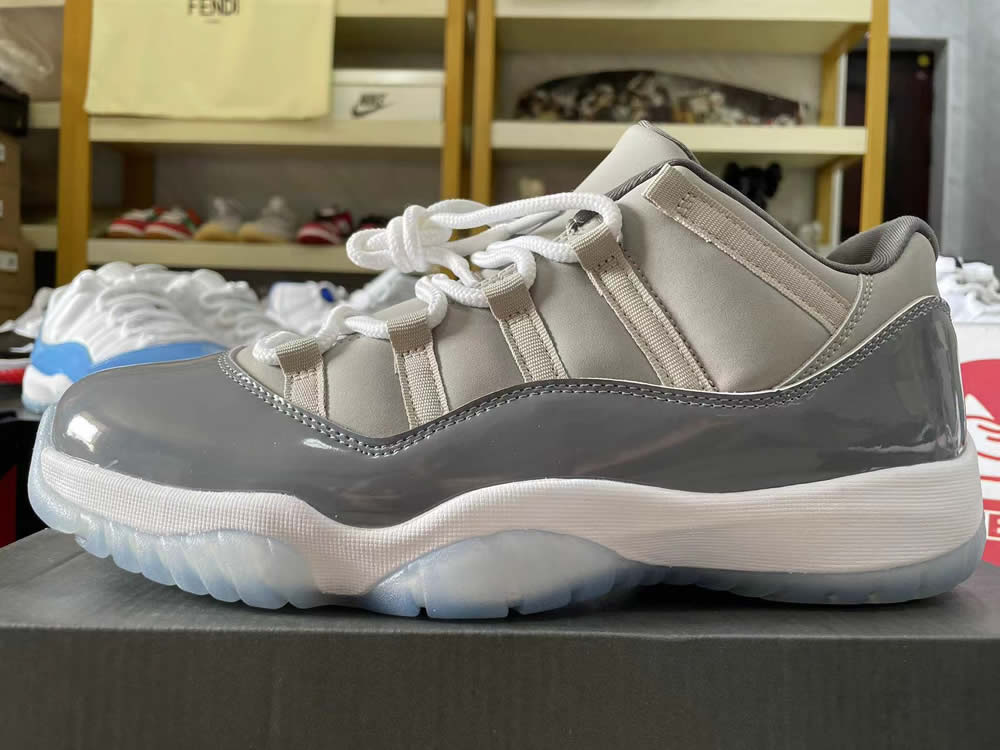 Air Jordan 11 Retro Low Cool Grey 528895 003 13 - www.kickbulk.co