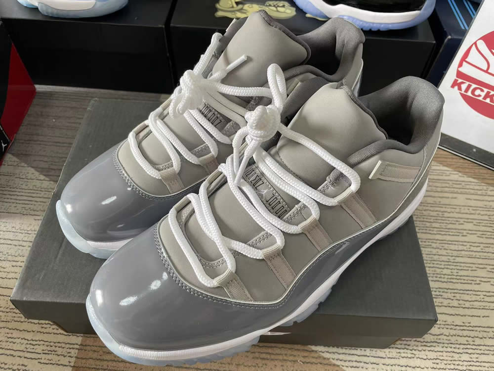 Air Jordan 11 Retro Low Cool Grey 528895 003 8 - www.kickbulk.co