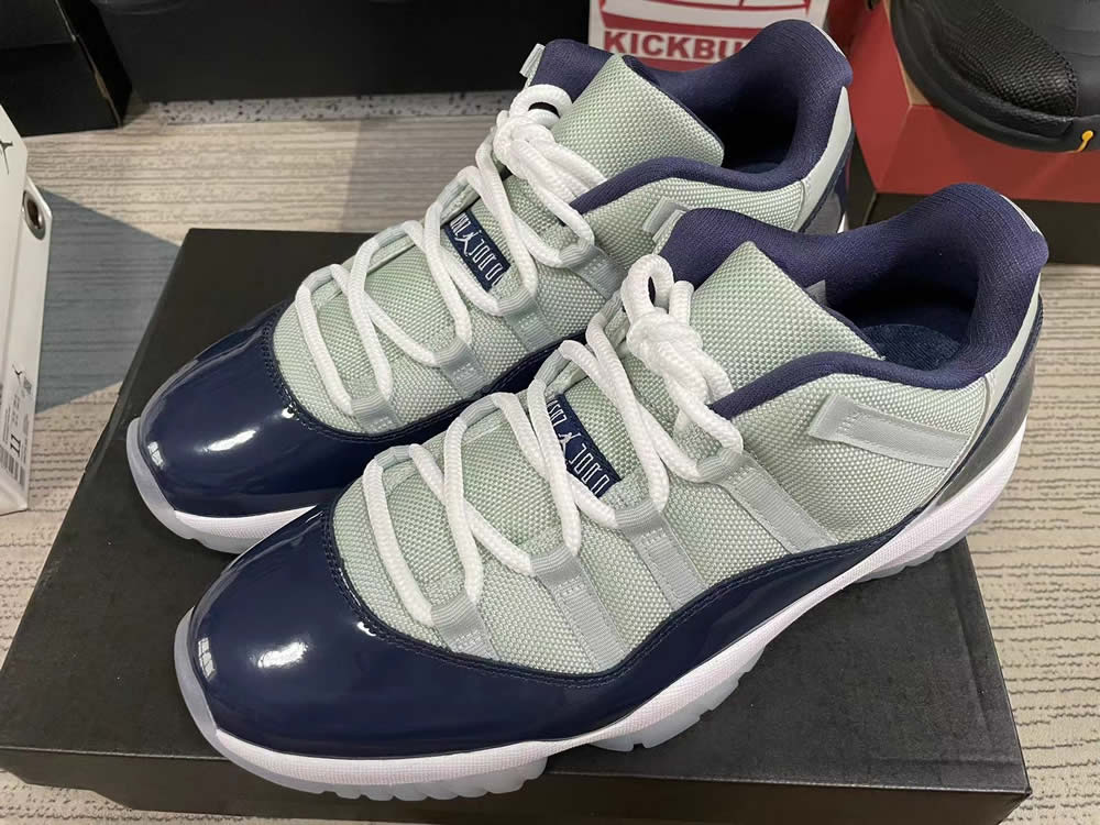 Air Jordan 11 Retro Low Georgetown 528895 007 3 - www.kickbulk.co