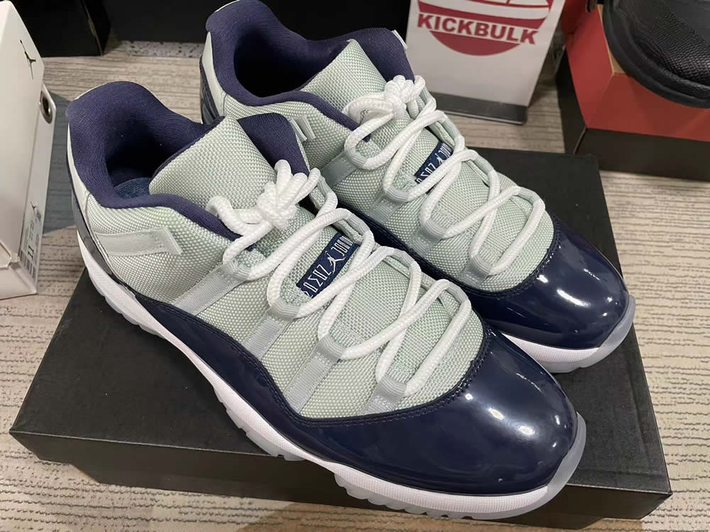 Air Jordan 11 Retro Low Georgetown 528895 007 4 - www.kickbulk.co