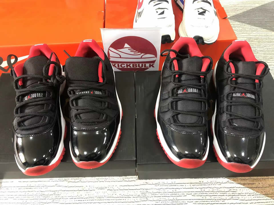 Air Jordan 11 Retro Low Bred 528895 012 2 - www.kickbulk.co