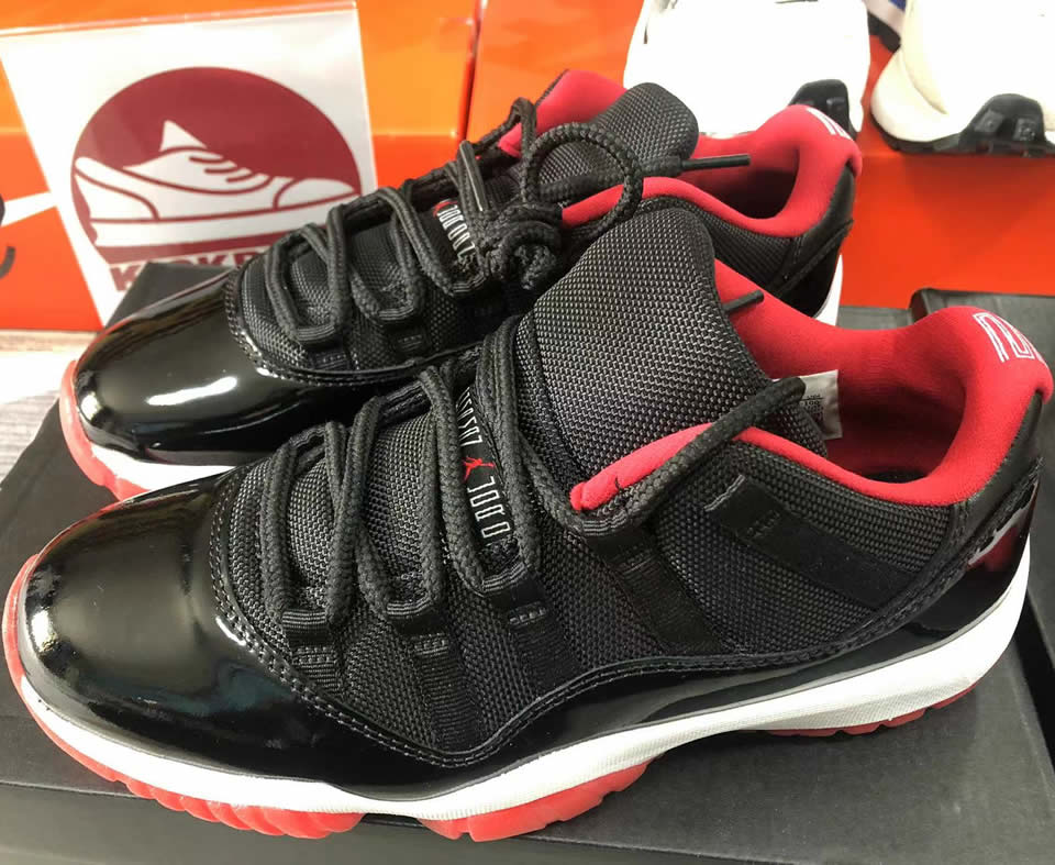 Air Jordan 11 Retro Low Bred 528895 012 4 - www.kickbulk.co