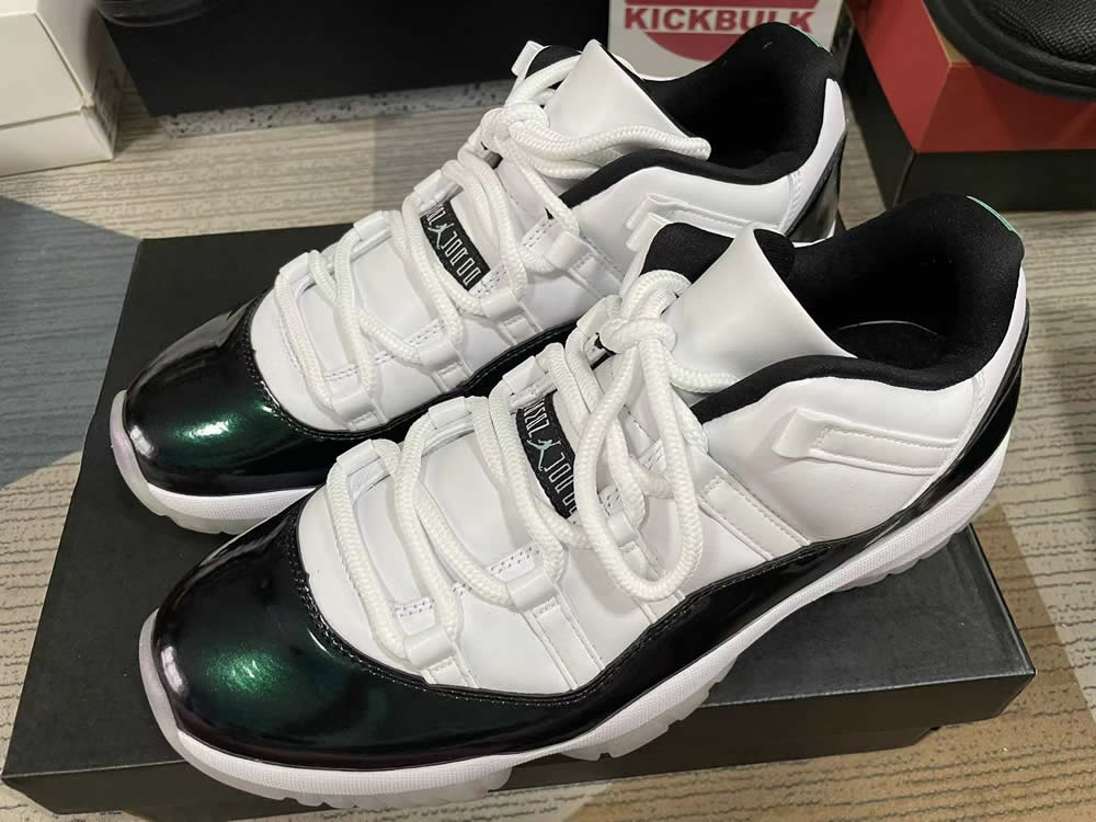 Air Jordan 11 Retro Low Emerald 528895 145 3 - www.kickbulk.co