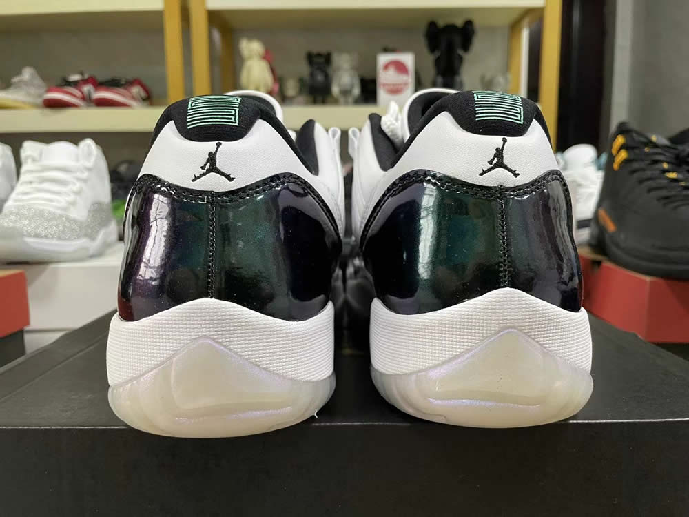 Air Jordan 11 Retro Low Emerald 528895 145 5 - www.kickbulk.co
