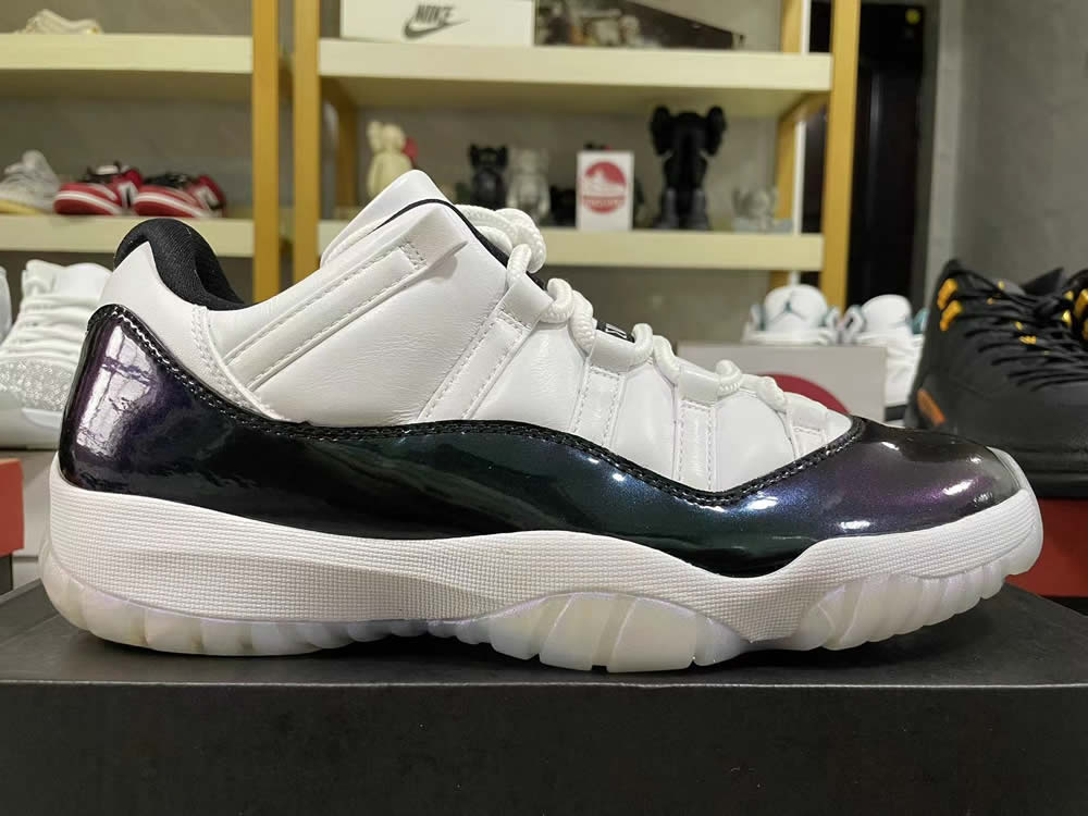 Air Jordan 11 Retro Low Emerald 528895 145 6 - www.kickbulk.co