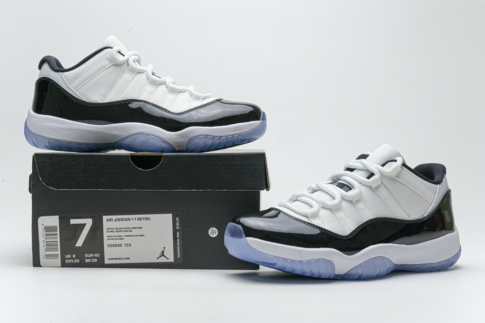 Nike Air Jordan 11 Retro Low Concord 528895 153 8 - www.kickbulk.co