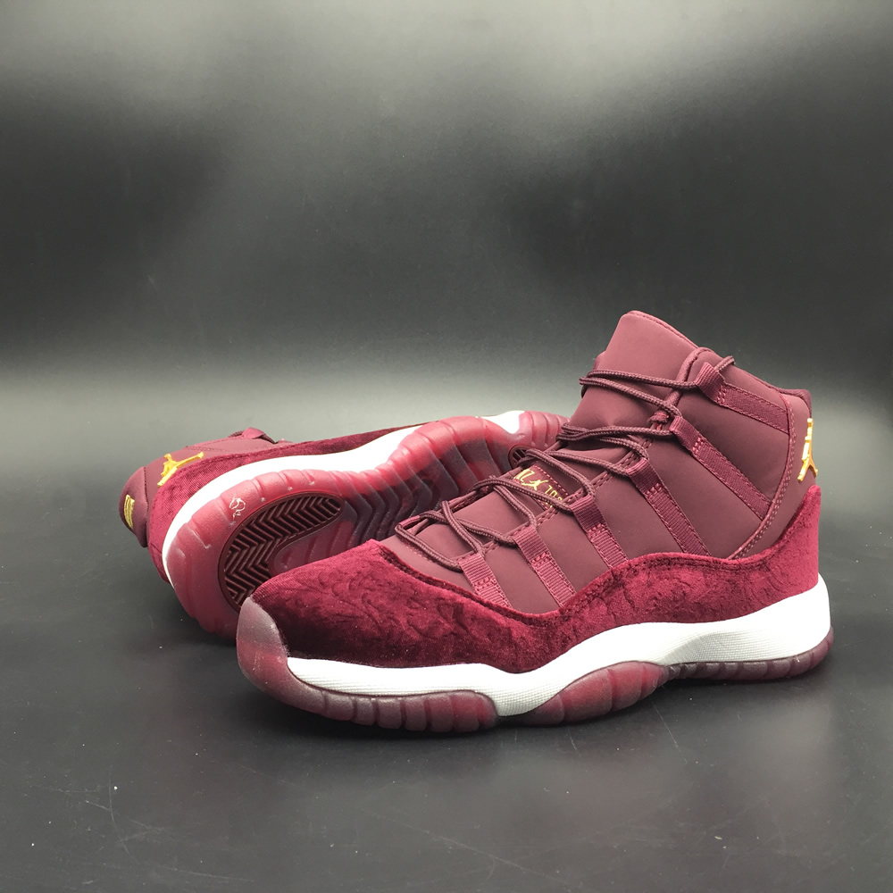 Nike Air Jordan 11 Retro Gs Heiress Velvet 852625 650 5 - www.kickbulk.co