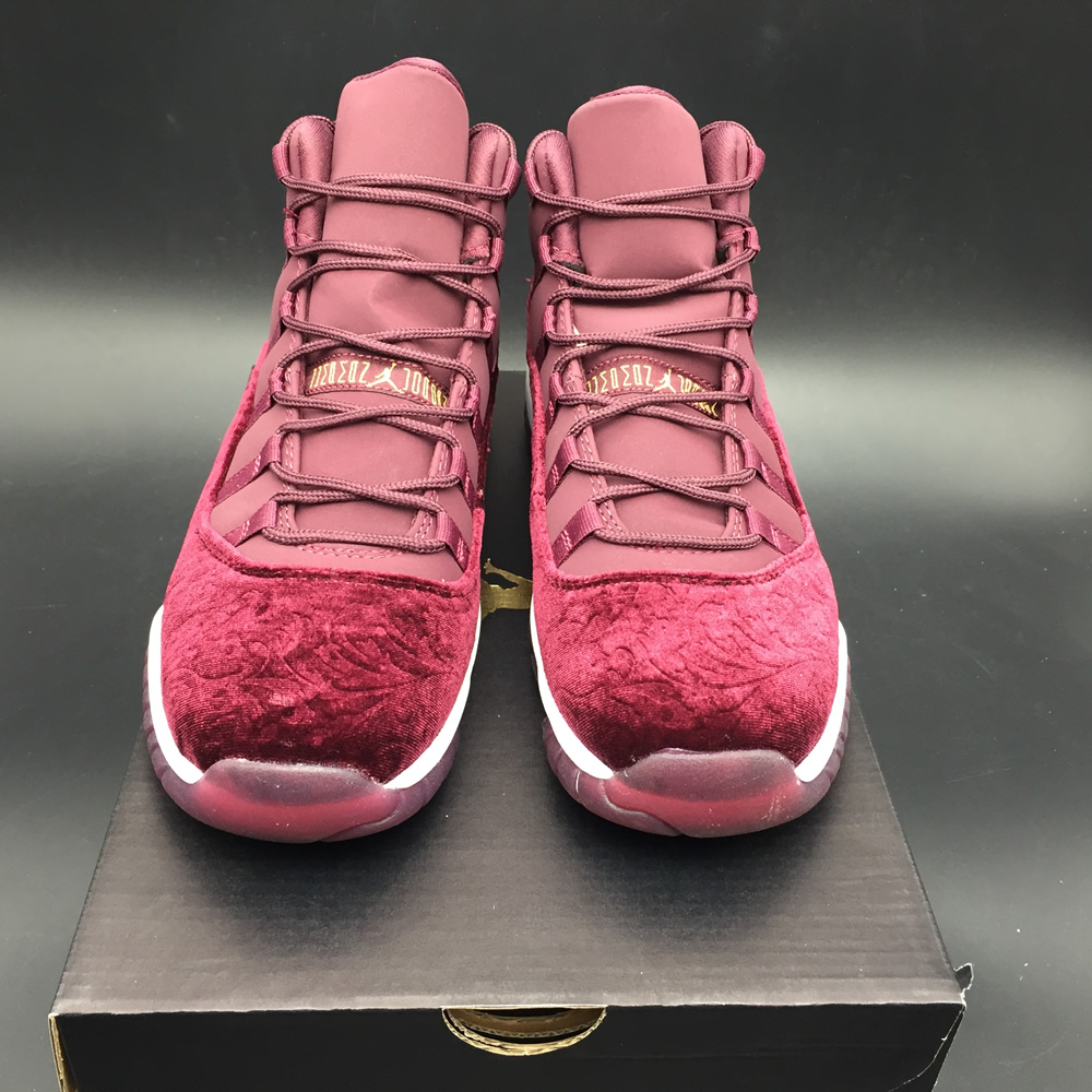 Nike Air Jordan 11 Retro Gs Heiress Velvet 852625 650 7 - www.kickbulk.co