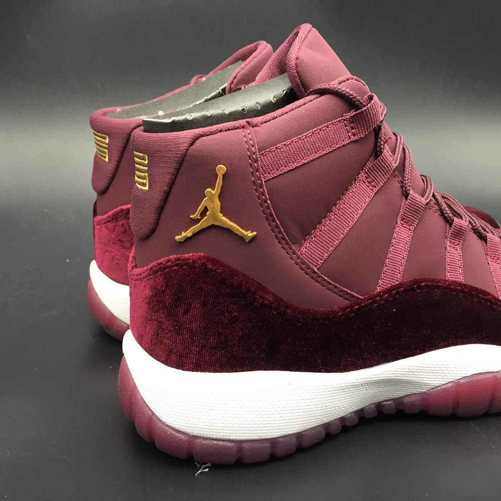 Nike Air Jordan 11 Retro Gs Heiress Velvet 852625 650 8 - www.kickbulk.co