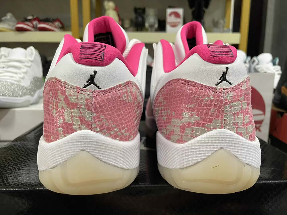 Air Jordan 11 Retro Low Pink Snakeskin Wmns Ah7860 106 10 - www.kickbulk.co