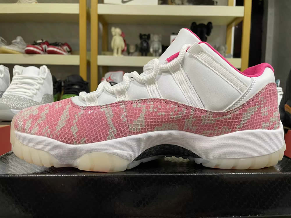 Air Jordan 11 Retro Low Pink Snakeskin Wmns Ah7860 106 12 - www.kickbulk.co
