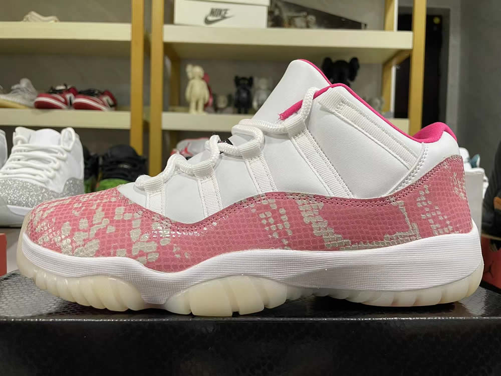 Air Jordan 11 Retro Low Pink Snakeskin Wmns Ah7860 106 13 - www.kickbulk.co
