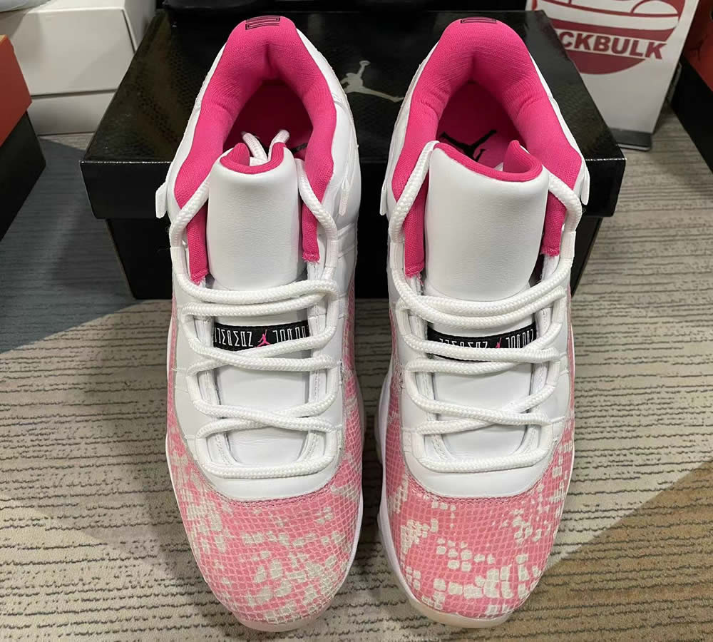 Air Jordan 11 Retro Low Pink Snakeskin Wmns Ah7860 106 15 - www.kickbulk.co
