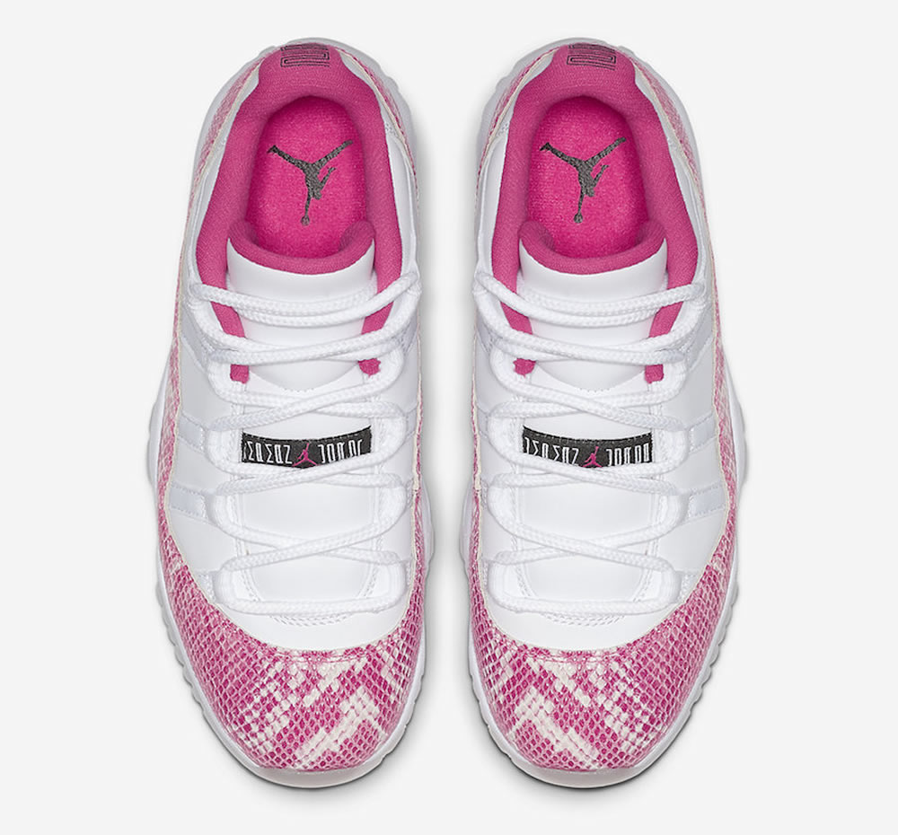 Air Jordan 11 Retro Low Pink Snakeskin Wmns Ah7860 106 2 - www.kickbulk.co