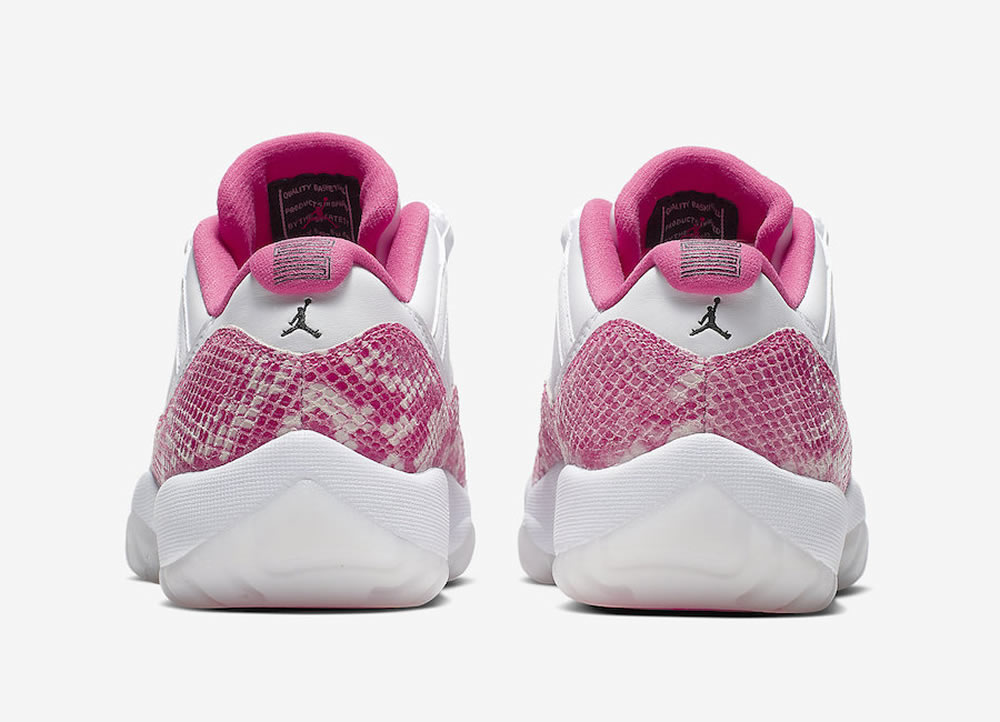 Air Jordan 11 Retro Low Pink Snakeskin Wmns Ah7860 106 4 - www.kickbulk.co