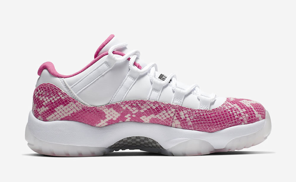 Air Jordan 11 Retro Low Pink Snakeskin Wmns Ah7860 106 5 - www.kickbulk.co